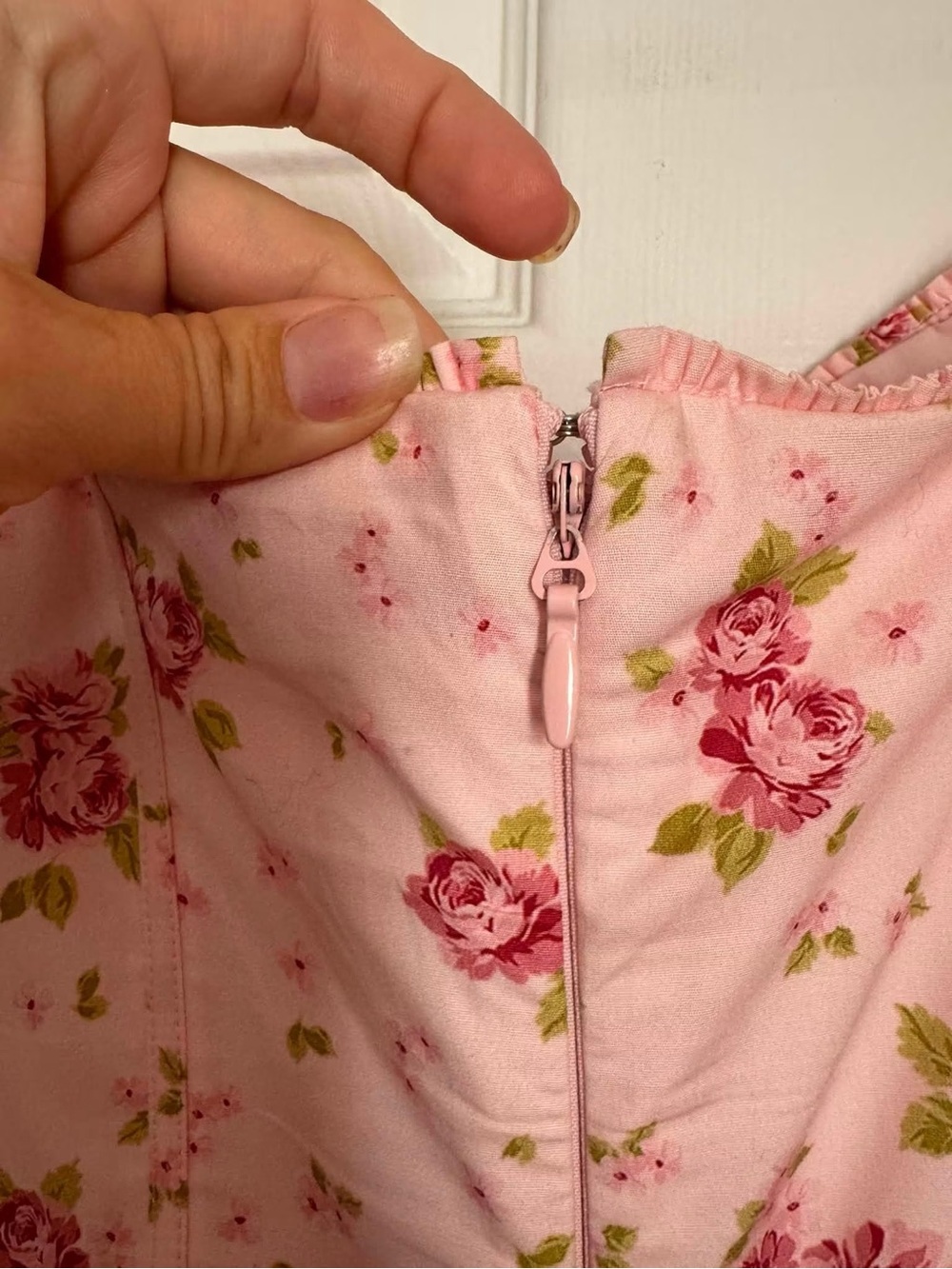 House of CB Rosalee Dress in Vintage Rose - Picture 5 of 5